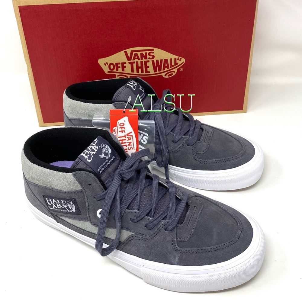 VANS Half Cab Pro Periscope Suede Grey Men Sneaker - Picture 2 of 10